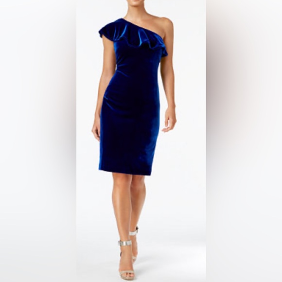 Calvin Klein Sz 10 off shoulder dress - Picture 1 of 4